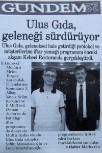 Ulus Gıda 37 Sanayi Ticaret Ltd. Şti.